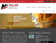 Tablet Screenshot of milleringenuity.com